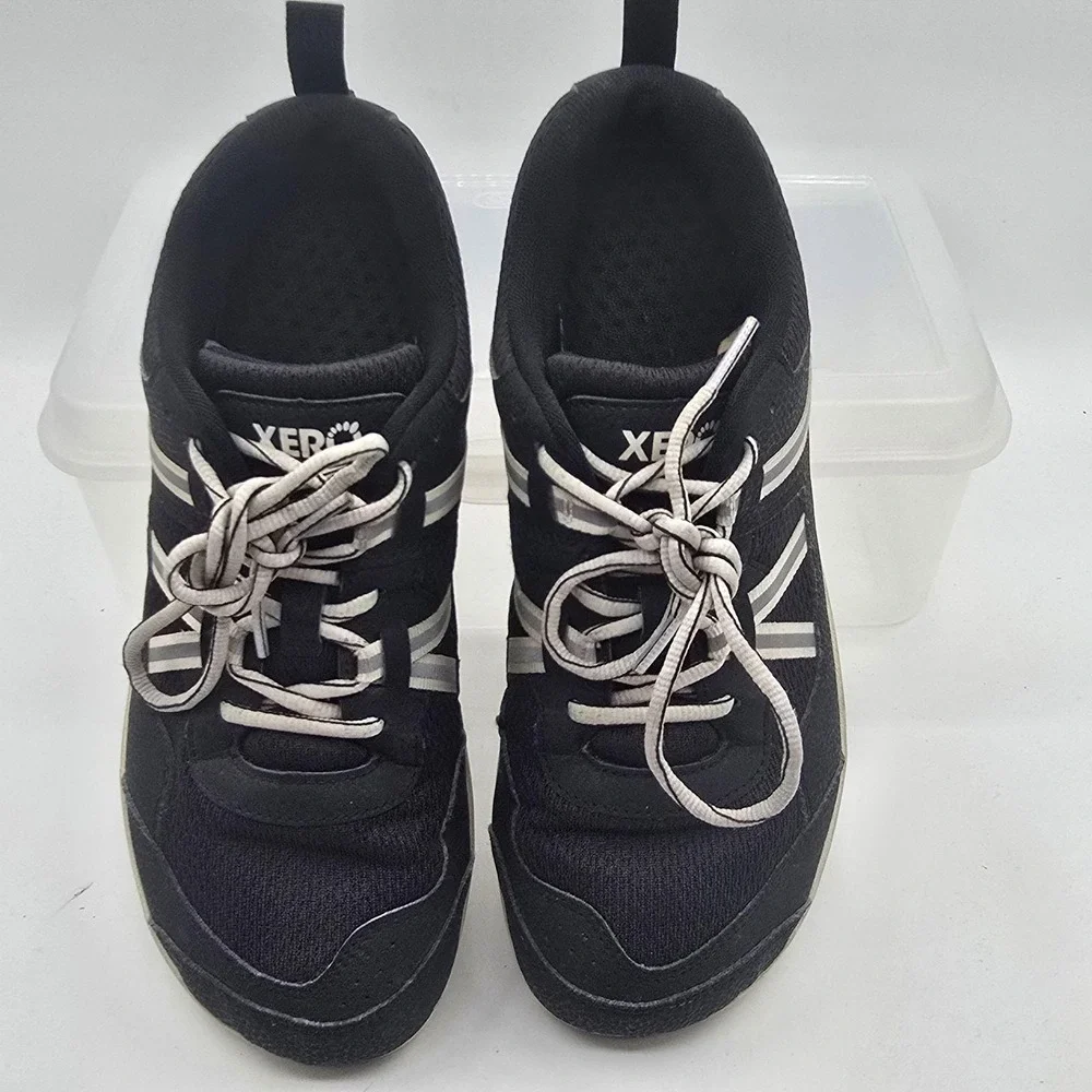 Xero Shoes Prio Shoes Mens Size 8.5 Black Mesh Minimalist Running Sneakers